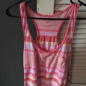 AEO striped tank